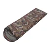 Wholesale high quality waterproof camouflage outdoor traveling camping sleeping bag all season portable envelope sleeping bag