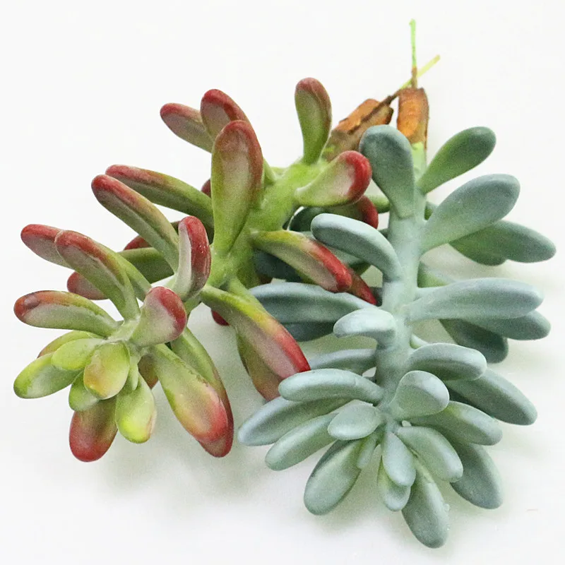 Flone High Simulation Multi-Meat Plant Large Star Beauty Artificial Thick Leaf Soft Rubber Foam Flower Art Home Decor Flower (5)