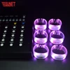 SUNJET Best Selling Item Festival Light Electric Gift Remote Controlled Flashing Led light up Plastic Wristband