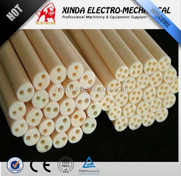 Manufacturer high purity alumina ceramic tubes for high temperature furnace