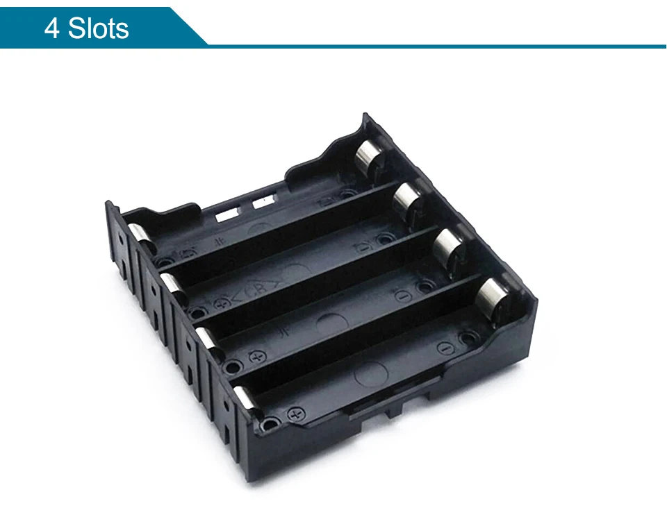 Power Bank Battery Holder Plastic Battery Storage Box Case for 1x 2x 3x 4x 18650 Battery Charger Fast USB 1234 Slots Charger (12)