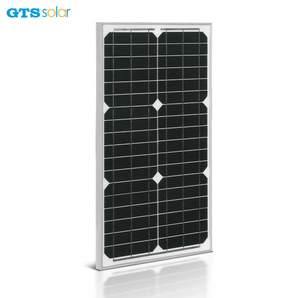 cheap solar panels for sale mono 30w 40w 50w gts solar panel for