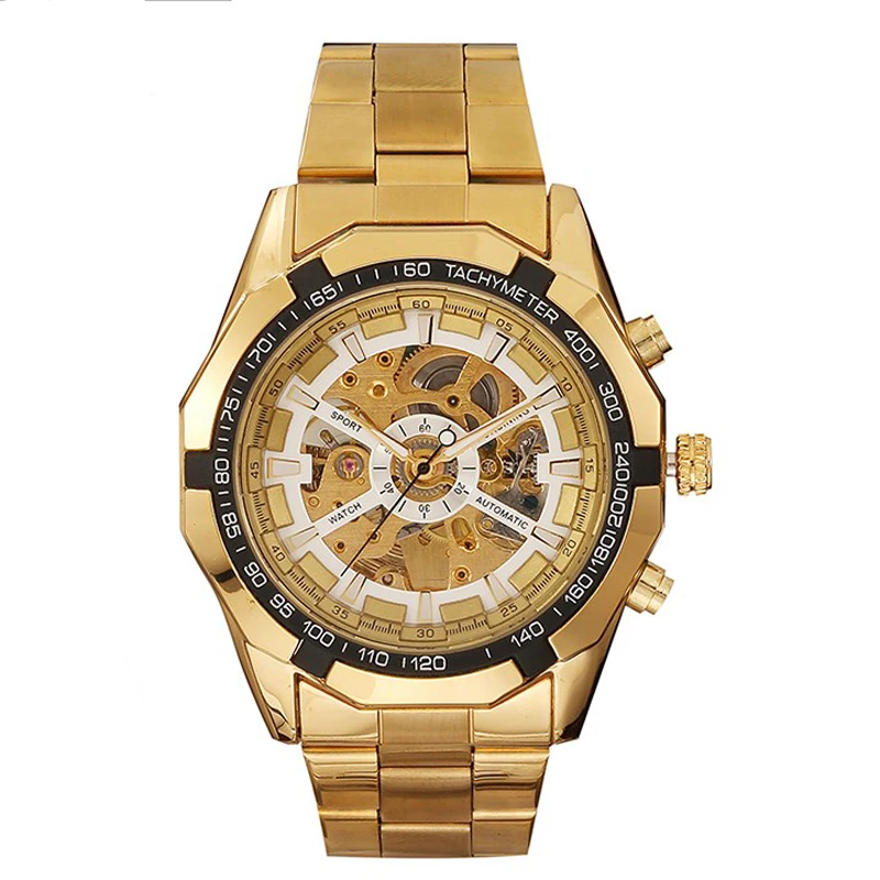 Top Women Fashion Skeleton Automatic Self Wind Mechanical Watch Stainless Steel 6 Colors Retro Brand Luxury Men Forsining Watch
Top Women Fashion Skeleton Automatic Self Wind Mechanical Watch Stainless Steel 6 Colors Retro Brand Luxury Men Forsining Watch
