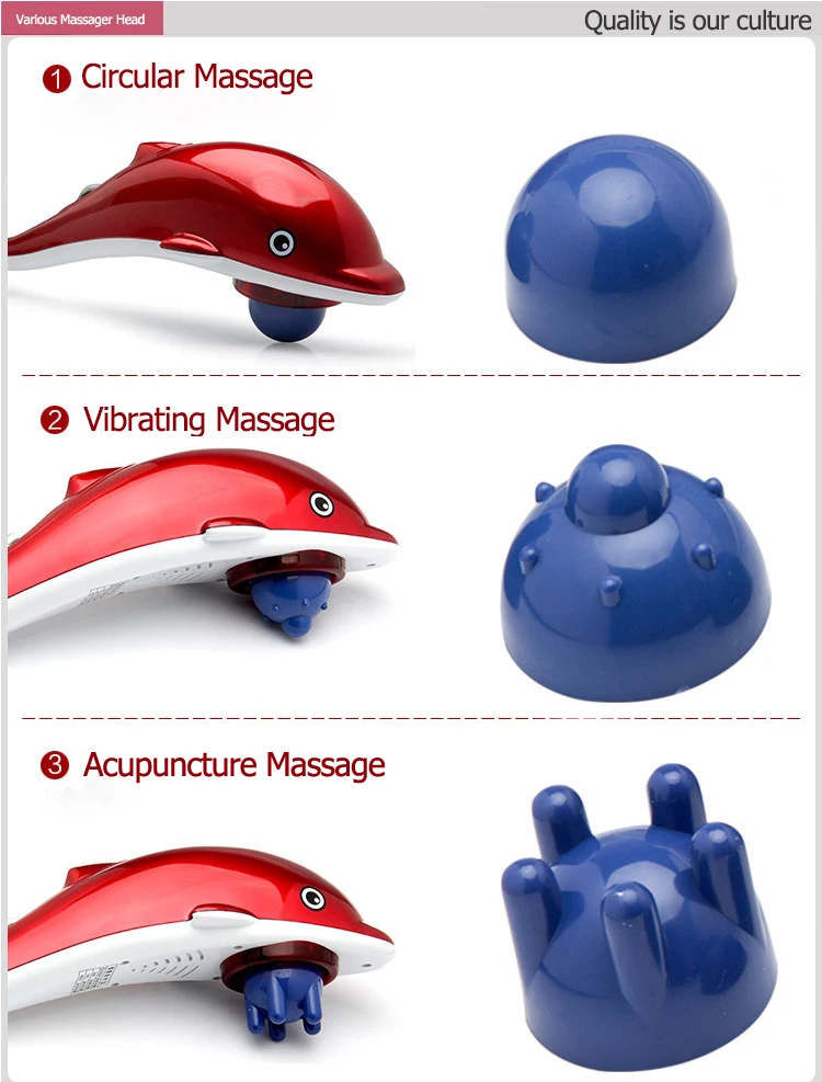 Electric Body Heat Massager, Dolphin Infrared Massager