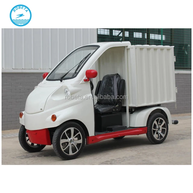 sale new designed 4 wheels ce mini electric car cargo delivery