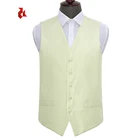 Cheap Mens Polyester Formal Tuxedo Vests Casual Waistcoat