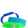 Silicone wristband USB pen drive 4GB 8GB 16gb 32gb bracelet USB stick silicone rubber/PVC U disk