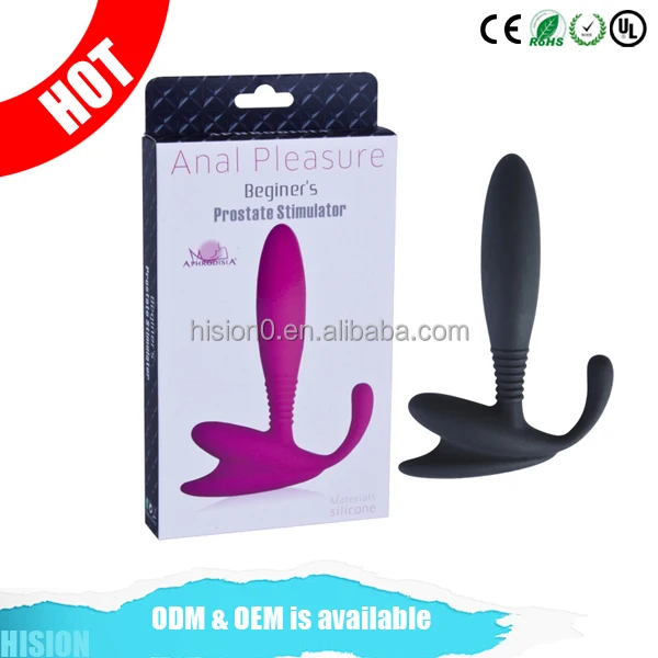 Beginners Silicone Prostate Stimulator for Male Butt Plug Anal Toys