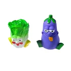 Boutique 8*7cm Smooth Surface Simulation Fresh Cabbage Rubber Pet Toys Squeaky Dog Chew Toy