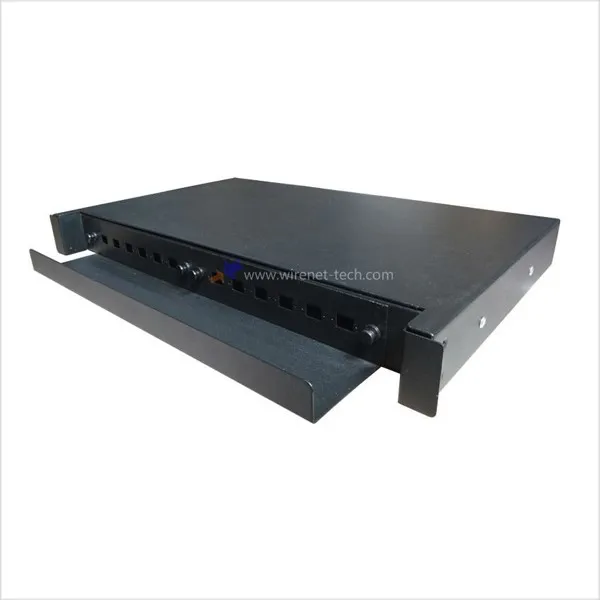 1U 4 6 8 12 18 24 36 core port 3m wall rack mount fiber optic patch panel