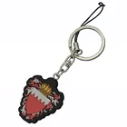 100% Brand New Plastic Soft PVC Keyring Key Ring Chain Fob Perfect Addition To Your Keys