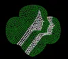 Girl Scout Rhinestone Motif Iron On Transfer For Wholesale Shirts