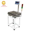 Automatic three alarm warning clock electronic platform weighing scales with printer