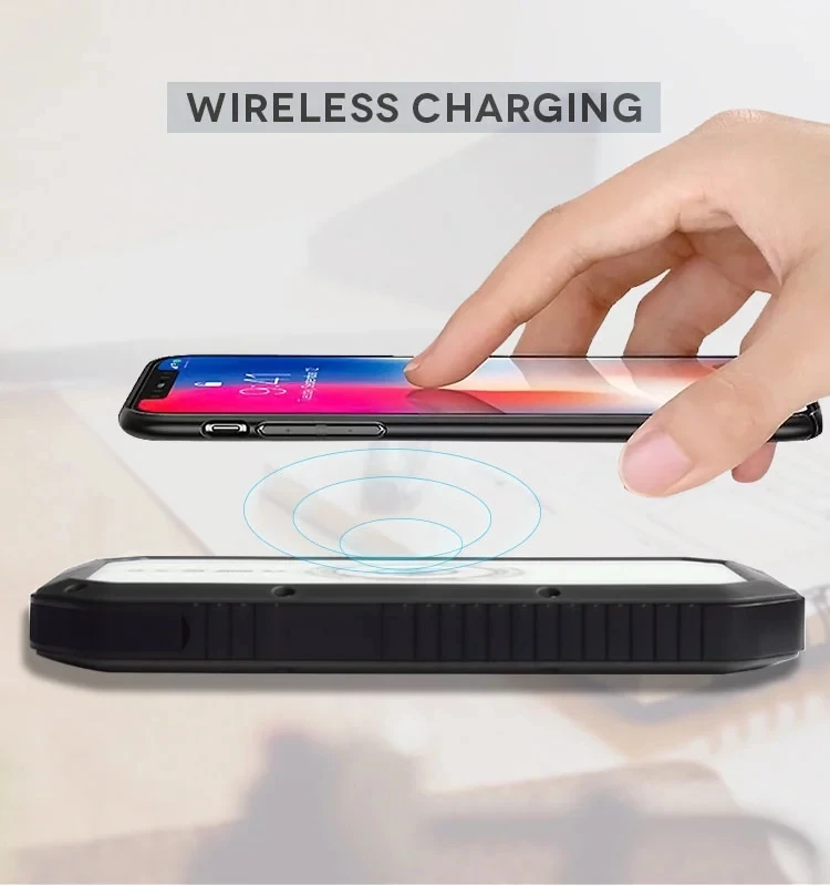 Waterproof Travel Powerbanks USB Solar Wireless Mobile Phone Charger For iPhone 8 X - ANKUX.COM