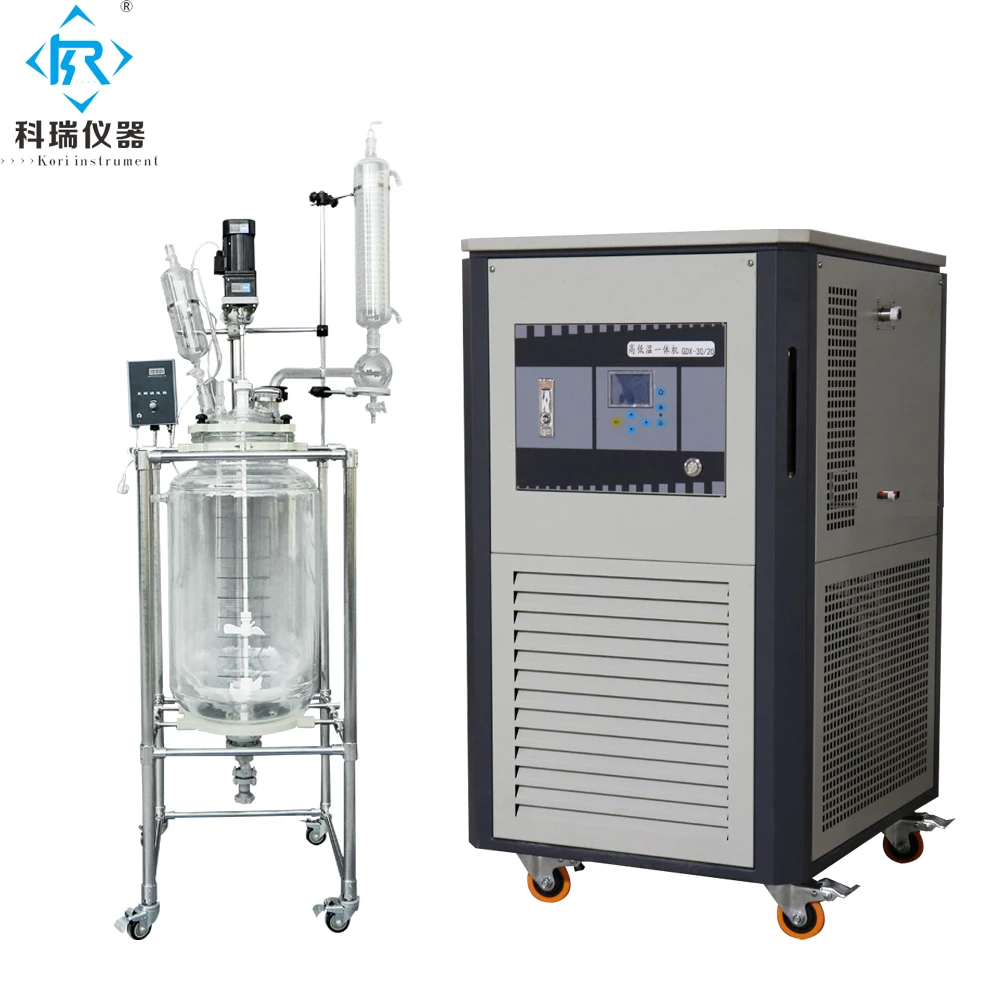 SF-200l    200L Jacketed Glass Reactor price