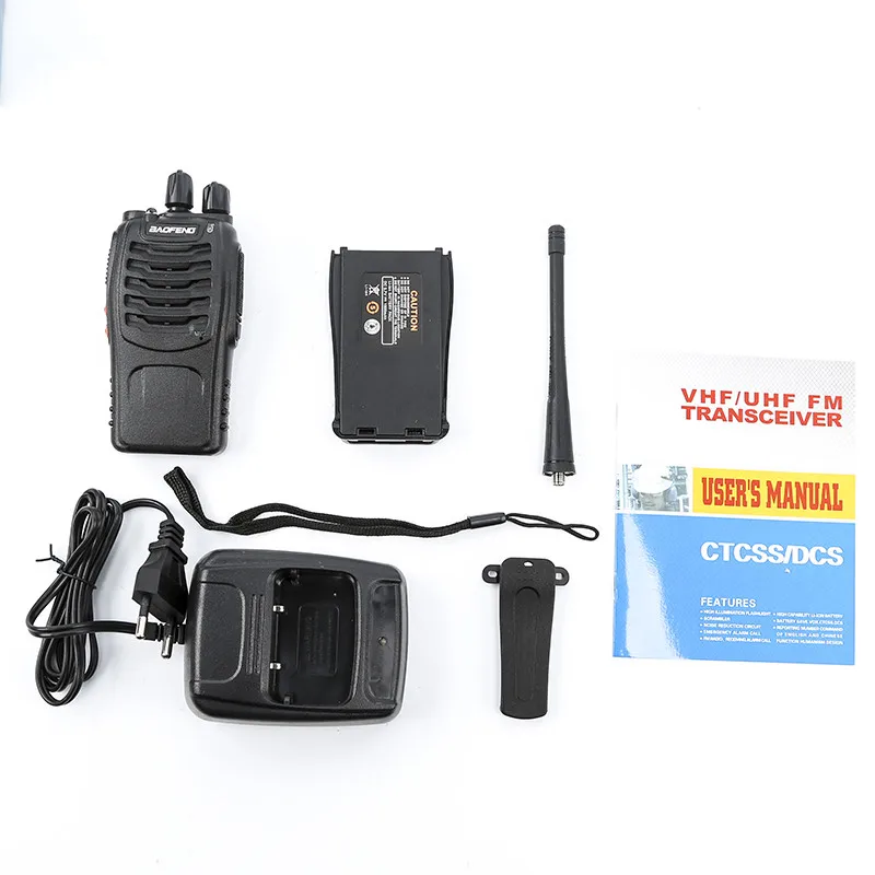 Baofeng BF-888 S Walkie Talkie Radio Portatile BF-888S 5 W 16CH UHF 400-470 MHz 888 s - ANKUX.COM