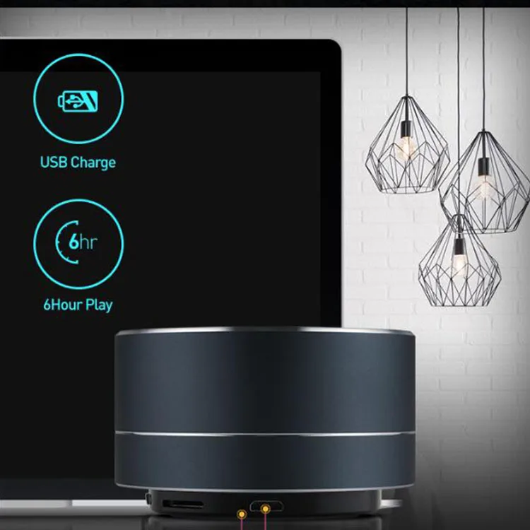 Breathing LED light design super bass 10m wireless speaker with hands-free - ANKUX Tech Co., Ltd