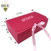 Custom Style Creativity Lock Sparkle Art Paper Gift Packaging Box Supplier