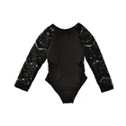 Favorable price Children Swimwear Baby Children Black lace bathing suit
