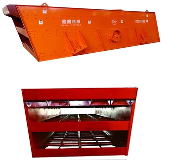 Vibrating Screen Conveyor Rectangular Vibrating Screen