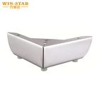 Furniture accessories metal chrome sofa leg