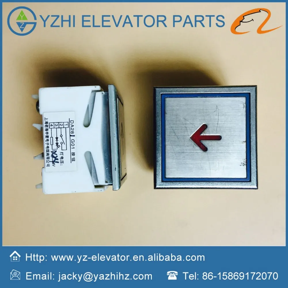 thyssen elevator parts da281g01 push button