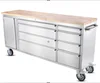 72inch 8 drawer stainless steel tool chest