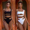 2019 hot women fashion Brazilian sexy cut out racer back two piece bathing suit Bikini swimsuit swim wear