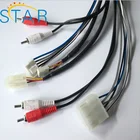 Custom Auto Radio Stereo Rca Male Plug Wire Cable Harness car wiring harness assembly