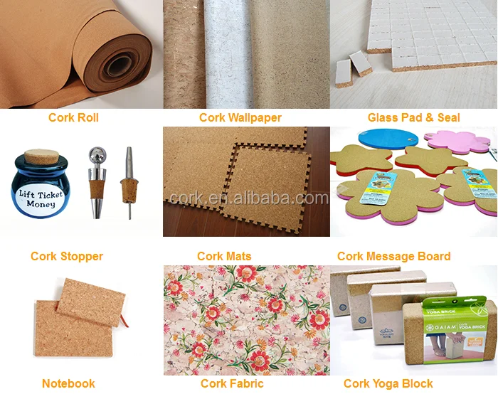 Eco-friendly Cork Tile Flooring Mat