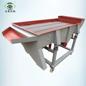 mini mobile china single deck linear vibrating screen