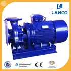ISW type Horizontal Pipeline Centrifugal 1hp water pump specifications
