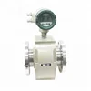 DN150 water liquid pulse dirty water micro flow meter clamp electromagnetic flow meter
