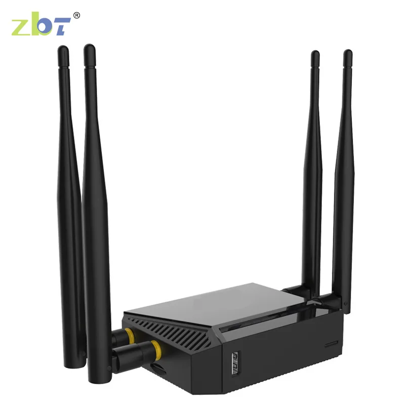 4g modem lte router wifi with sim card slot with 1 WAN port 4 LAN port