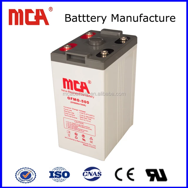 2v vrla gel battery battery backup led lighting solar power bank