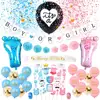 Amazon Pink Blue Boy or Girl Baby Shower Gender Neutral Set Gender Reveal Party Decorations Supplies