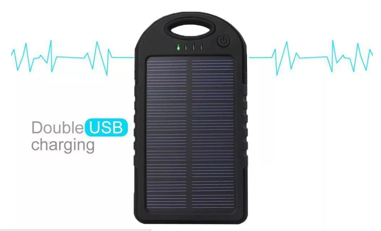 2019 New Elctronic Solar Power Banks 4000mAh Waterproof Solar Power Bank With LED Torch Powerbank - ANKUX.COM