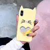 Wholesales creative cat design tpu soft case cover for iphone case 3d liquid phone case for iphone X cover