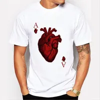 2019 High quality factory custom new design clothing heart printing T-shirt white short sleeve wholesale
2019 High quality factory custom new design clothing heart printing T-shirt white short sleeve wholesale