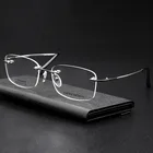 wholesale good quality ultra light toughness rimless eyeglasses frames optical glasses women men