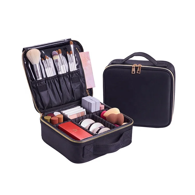 Wholesale Private Label Personalized Travel Oxford Makeup Bag For Cosmetic Accessories, Black
Wholesale Private Label Personalized Travel Oxford Makeup Bag For Cosmetic Accessories, Black