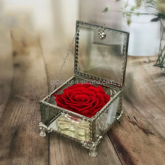 dried flower gift boxes wholesale crafts for valentines day