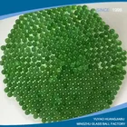 China Factory 3mm high precision green solid clear glass ball