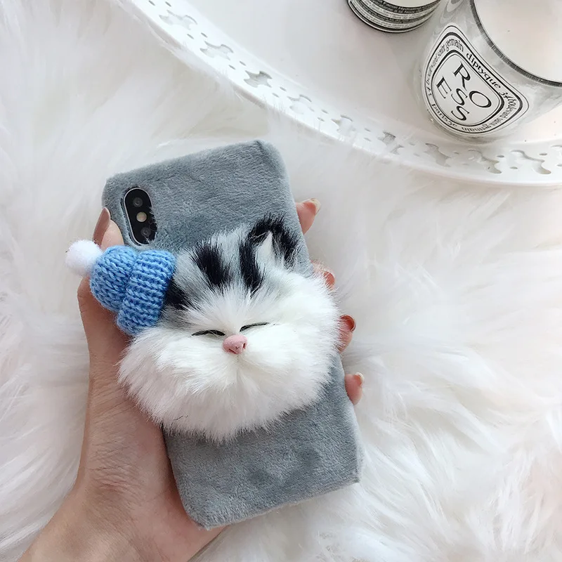 New 2020 animal cat fur phone case fox head fur phone case for iPhone X XS MAX XR, 3D dog fur hair ball case cover, Red,rose golden,blue,silver,gold,black
New 2020 animal cat fur phone case fox head fur phone case for iPhone X XS MAX XR, 3D dog fur hair ball case cover, Red,rose golden,blue,silver,gold,black