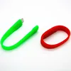 Promotional business gift funny silicone bracelet usb wristband usb flash memory stick