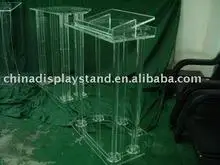 acrylic podium pulpit lectern, acrylic podium ,modern church furniture, church furniture, acrylic pedestal