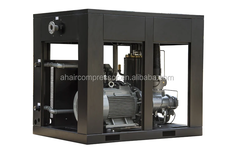 ASME &UL approved low price 75kw 100hp permanent magnet rotary screw air compressor 8 bar 10 bar with MANN filter
