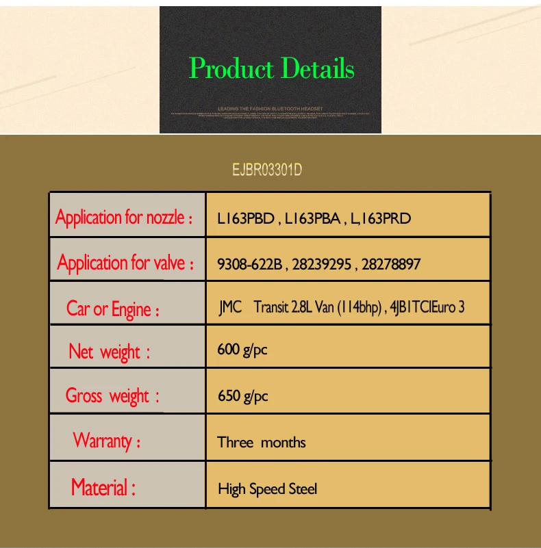 piezo injectors