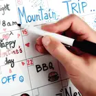 Premium Magnetic Whiteboard Set, Dry Erase Board magnetic whiteboard for refrigerator includes markers