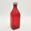 Hot Selling Colorful Bottle Red Color Bottle Wholesale Colored Glass Water Bottles